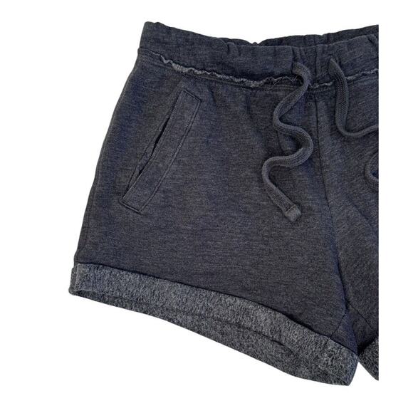 Victoria’s Secret PINK University Logo Athletic Lounge Gray Sweat Shorts Sz SP - Picture 4 of 9